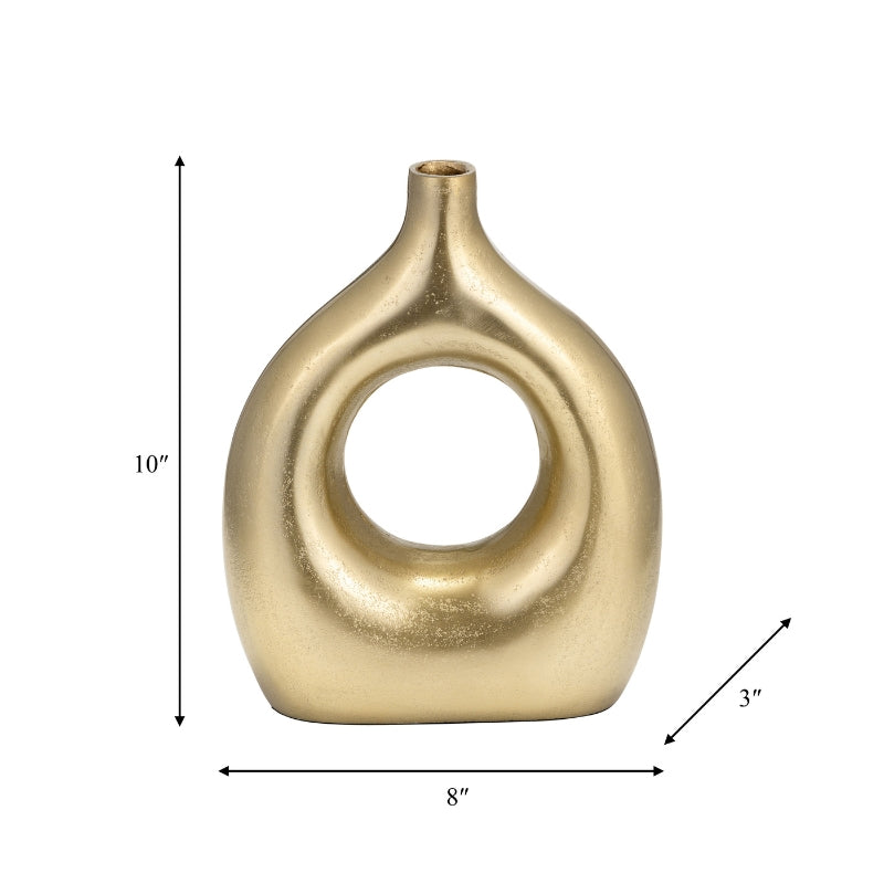 Sable Gold Vase